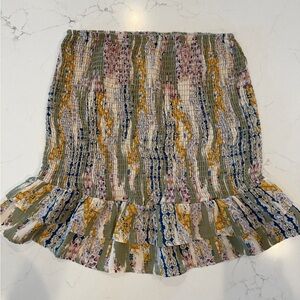 Smocked Mini Skirt ( Only Worn Once)